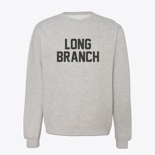Long Branch New Jersey Classic Block Crewneck Sweatshirt