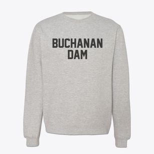 Buchanan Dam Texas Classic Block Crewneck Sweatshirt