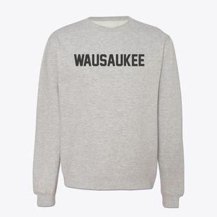 Wausaukee Wisconsin Classic Block Crewneck Sweatshirt