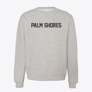 Palm Shores Florida Classic Block Crewneck Sweatshirt
