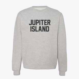 Jupiter Island Florida Classic Block Crewneck Sweatshirt