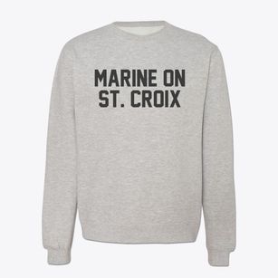Marine On St. Croix Minnesota Classic Block Crewneck Sweatshirt