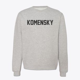 Komensky Wisconsin Classic Block Crewneck Sweatshirt