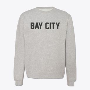 Bay City Wisconsin Classic Block Crewneck Sweatshirt