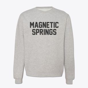 Magnetic Springs Ohio Classic Block Crewneck Sweatshirt