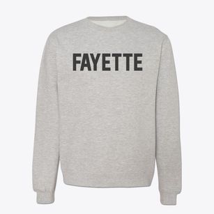 Fayette Utah Classic Block Crewneck Sweatshirt