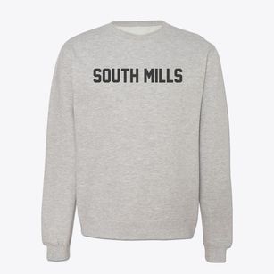 South Mills North Carolina Classic Block Crewneck Sweatshirt