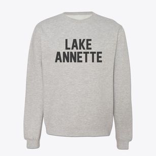 Lake Annette Missouri Classic Block Crewneck Sweatshirt