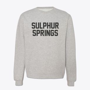 Sulphur Springs Ohio Classic Block Crewneck Sweatshirt