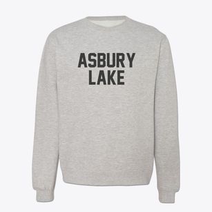 Asbury Lake Florida Classic Block Crewneck Sweatshirt
