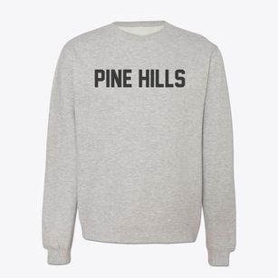 Pine Hills Florida Classic Block Crewneck Sweatshirt
