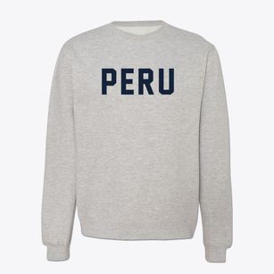 Peru New York Classic Block Crewneck Sweatshirt