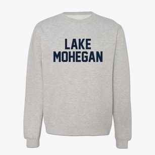 Lake Mohegan New York Classic Block Crewneck Sweatshirt