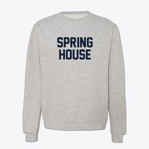 Spring House Pennsylvania Classic Block Crewneck Sweatshirt