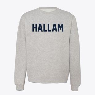 Hallam Pennsylvania Classic Block Crewneck Sweatshirt