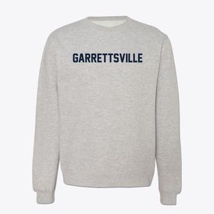 Garrettsville Ohio Classic Block Crewneck Sweatshirt