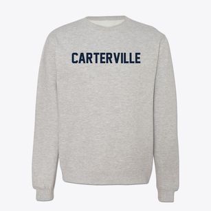 Carterville Missouri Classic Block Crewneck Sweatshirt