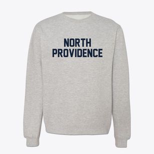 North Providence Rhode Island Classic Block Crewneck Sweatshirt