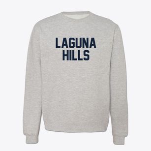 Laguna Hills California Classic Block Crewneck Sweatshirt