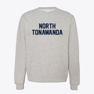 North Tonawanda New York Classic Block Crewneck Sweatshirt