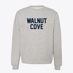 Walnut Cove North Carolina Classic Block Crewneck Sweatshirt