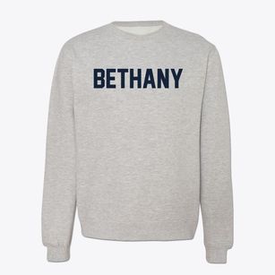 Bethany Illinois Classic Block Crewneck Sweatshirt