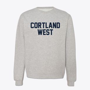 Cortland West New York Classic Block Crewneck Sweatshirt