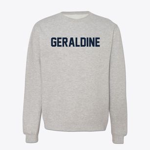 Geraldine Alabama Classic Block Crewneck Sweatshirt
