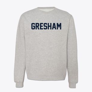 Gresham Wisconsin Classic Block Crewneck Sweatshirt