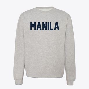 Manila Utah Classic Block Crewneck Sweatshirt