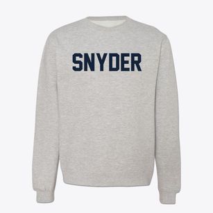 Snyder Nebraska Classic Block Crewneck Sweatshirt