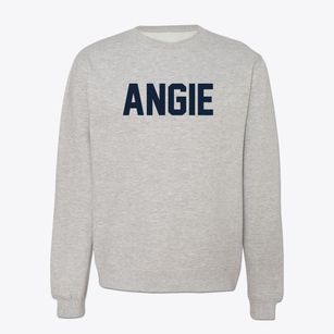 Angie Louisiana Classic Block Crewneck Sweatshirt