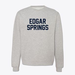 Edgar Springs Missouri Classic Block Crewneck Sweatshirt