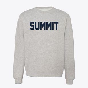 Summit Utah Classic Block Crewneck Sweatshirt