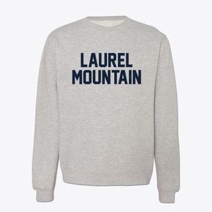 Laurel Mountain Pennsylvania Classic Block Crewneck Sweatshirt