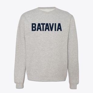 Batavia New York Classic Block Crewneck Sweatshirt