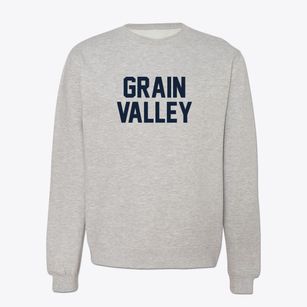 Grain Valley Missouri Classic Block Crewneck Sweatshirt