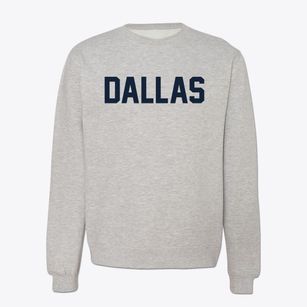 Dallas Georgia Classic Block Crewneck Sweatshirt