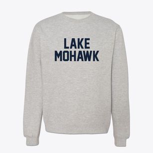 Lake Mohawk New Jersey Classic Block Crewneck Sweatshirt