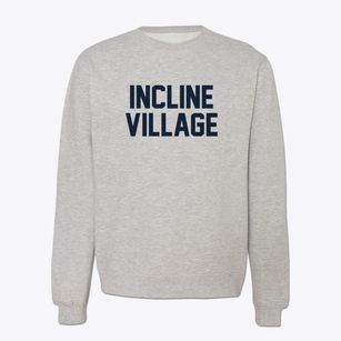 Incline Village Nevada Classic Block Crewneck Sweatshirt