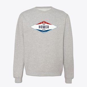 Homer Alaska Diamond Star Crewneck Sweatshirt