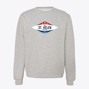 St. Helen Michigan Diamond Star Crewneck Sweatshirt