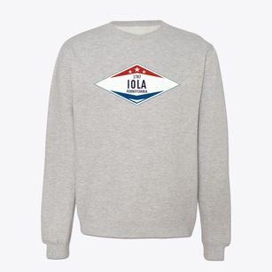 Iola Pennsylvania Diamond Star Crewneck Sweatshirt