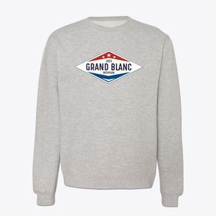 Grand Blanc Michigan Diamond Star Crewneck Sweatshirt