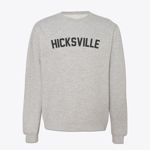 Hicksville Ohio Classic Curve Crewneck Sweatshirt