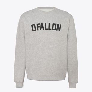 O'fallon Illinois Classic Curve Crewneck Sweatshirt