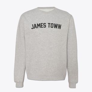 James Town Wyoming Classic Curve Crewneck Sweatshirt
