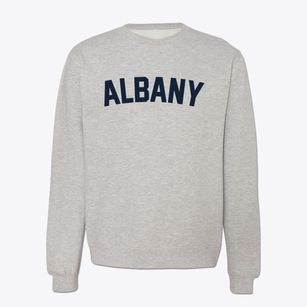 Albany Oregon Classic Curve Crewneck Sweatshirt