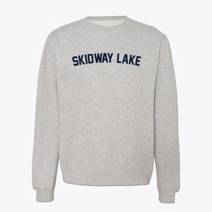 Skidway Lake Michigan Classic Curve Crewneck Sweatshirt