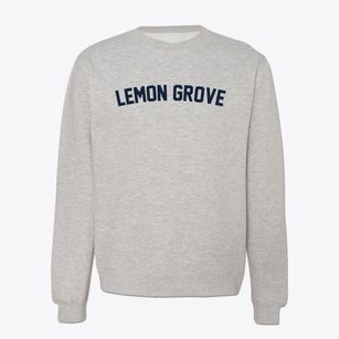 Lemon Grove California Classic Curve Crewneck Sweatshirt
